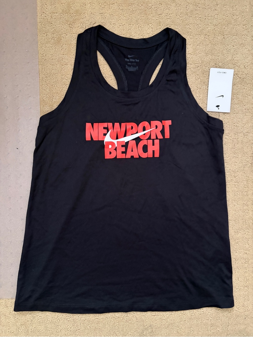 Nike Dri-Fit Newport Beach Racerback Tank Women’s Size M, NWT